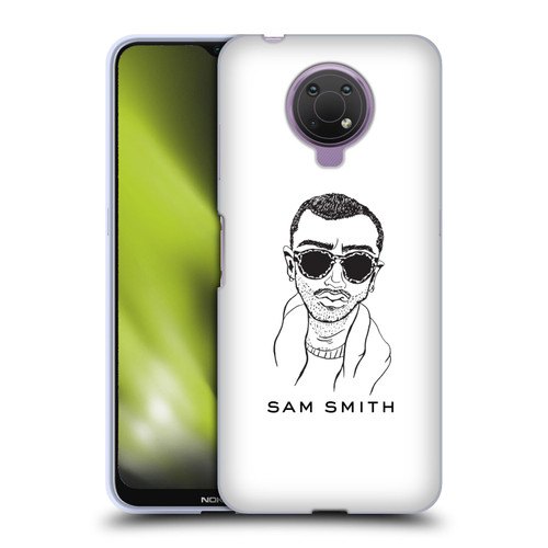 Sam Smith Art Illustration Soft Gel Case for Nokia G10