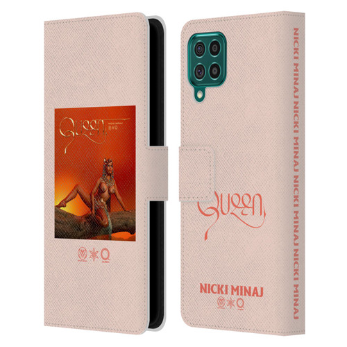 Nicki Minaj Album Queen Leather Book Wallet Case Cover For Samsung Galaxy F62 (2021)