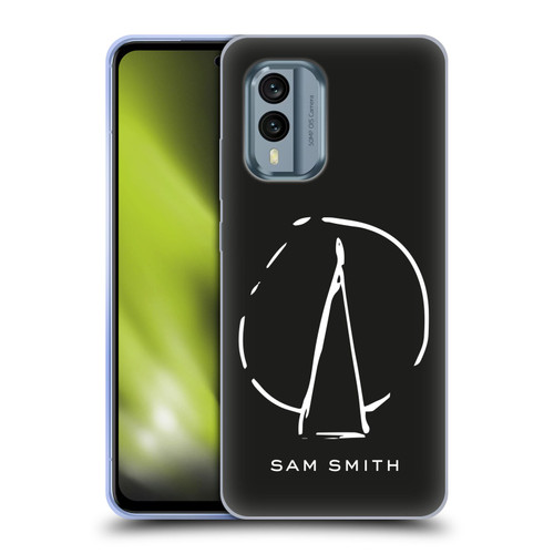 Sam Smith Art Wedge Soft Gel Case for Nokia X30
