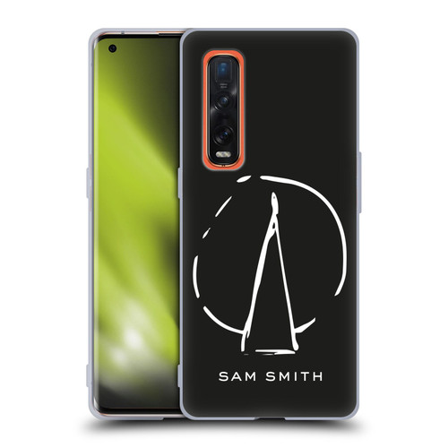 Sam Smith Art Wedge Soft Gel Case for OPPO Find X2 Pro 5G