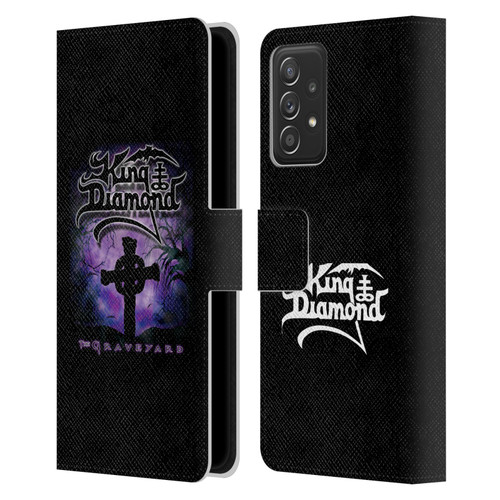 King Diamond Poster Graveyard Album Leather Book Wallet Case Cover For Samsung Galaxy A53 5G (2022)