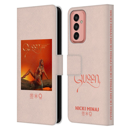 Nicki Minaj Album Queen Leather Book Wallet Case Cover For Samsung Galaxy M13 (2022)
