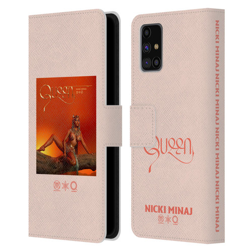 Nicki Minaj Album Queen Leather Book Wallet Case Cover For Samsung Galaxy M31s (2020)