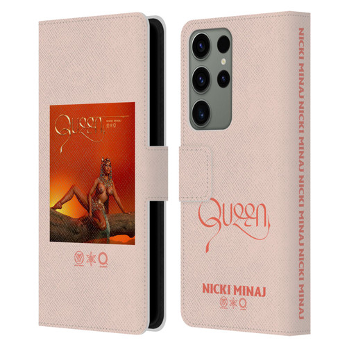 Nicki Minaj Album Queen Leather Book Wallet Case Cover For Samsung Galaxy S23 Ultra 5G