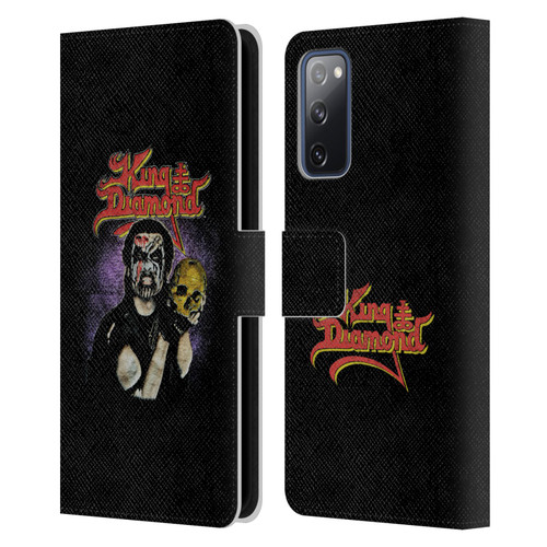 King Diamond Poster Conspiracy Tour 1989 Leather Book Wallet Case Cover For Samsung Galaxy S20 FE / 5G