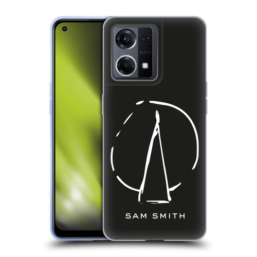 Sam Smith Art Wedge Soft Gel Case for OPPO Reno8 4G