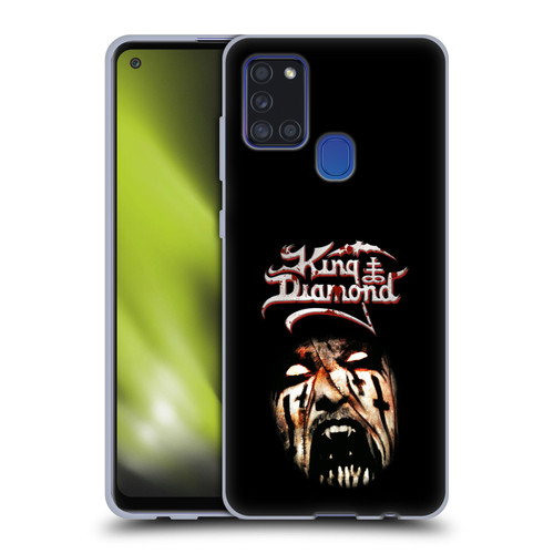 King Diamond Poster Puppet Master Face Soft Gel Case for Samsung Galaxy A21s (2020)