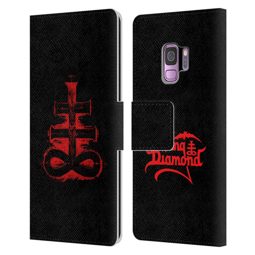 King Diamond Poster Fatal Portrait Leather Book Wallet Case Cover For Samsung Galaxy S9
