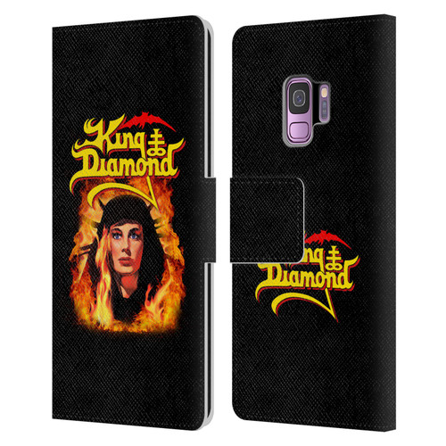 King Diamond Poster Fatal Portrait 2 Leather Book Wallet Case Cover For Samsung Galaxy S9