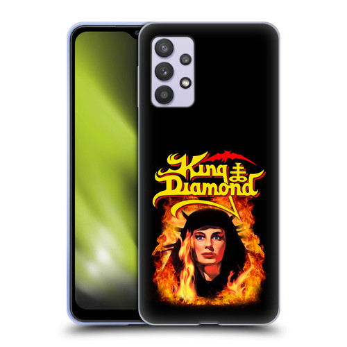 King Diamond Poster Fatal Portrait 2 Soft Gel Case for Samsung Galaxy A32 5G / M32 5G (2021)