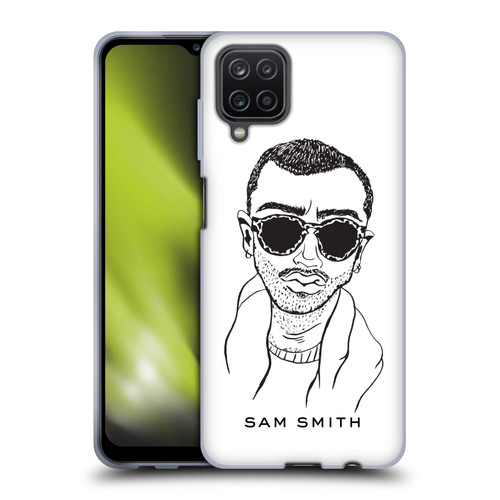 Sam Smith Art Illustration Soft Gel Case for Samsung Galaxy A12 (2020)