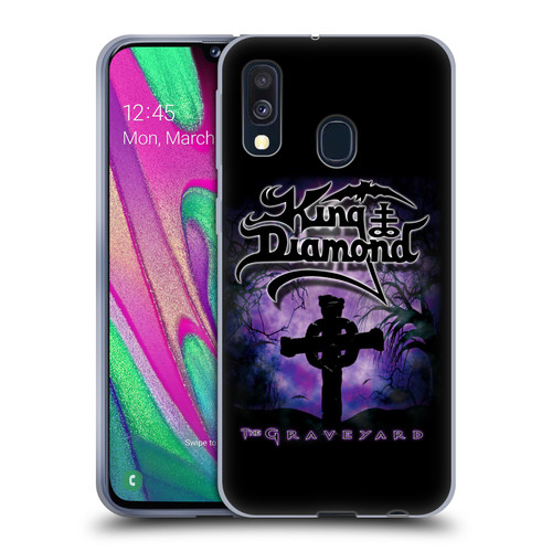 King Diamond Poster Graveyard Album Soft Gel Case for Samsung Galaxy A40 (2019)