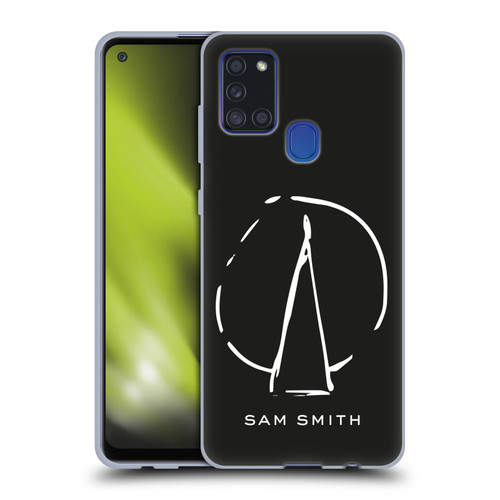 Sam Smith Art Wedge Soft Gel Case for Samsung Galaxy A21s (2020)