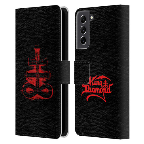 King Diamond Poster Fatal Portrait Leather Book Wallet Case Cover For Samsung Galaxy S21 FE 5G