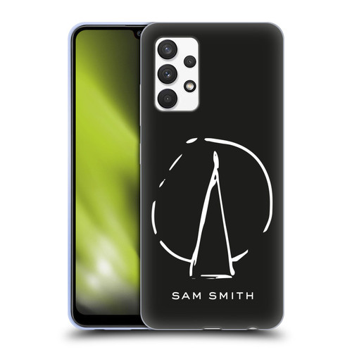 Sam Smith Art Wedge Soft Gel Case for Samsung Galaxy A32 (2021)