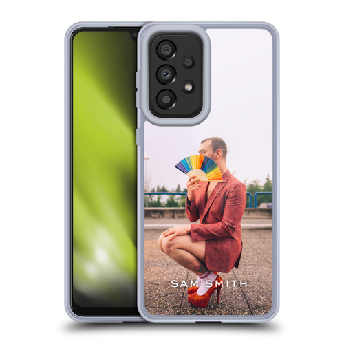 Sam Smith Art Rainbow Fan Soft Gel Case for Samsung Galaxy A33 5G (2022)