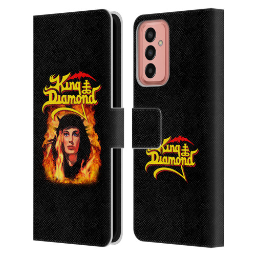 King Diamond Poster Fatal Portrait 2 Leather Book Wallet Case Cover For Samsung Galaxy M13 (2022)