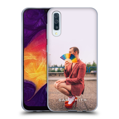 Sam Smith Art Rainbow Fan Soft Gel Case for Samsung Galaxy A50/A30s (2019)