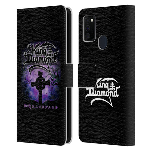 King Diamond Poster Graveyard Album Leather Book Wallet Case Cover For Samsung Galaxy M30s (2019)/M21 (2020)