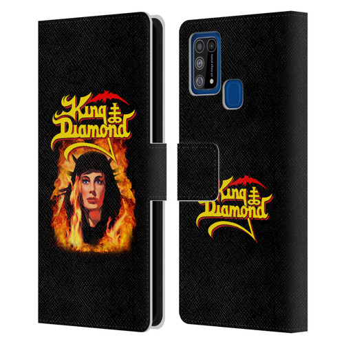 King Diamond Poster Fatal Portrait 2 Leather Book Wallet Case Cover For Samsung Galaxy M31 (2020)