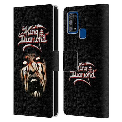 King Diamond Poster Puppet Master Face Leather Book Wallet Case Cover For Samsung Galaxy M31 (2020)