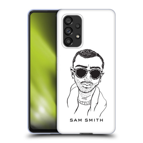 Sam Smith Art Illustration Soft Gel Case for Samsung Galaxy A53 5G (2022)