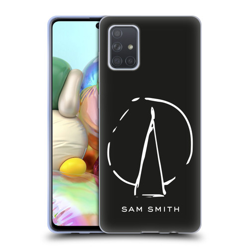 Sam Smith Art Wedge Soft Gel Case for Samsung Galaxy A71 (2019)