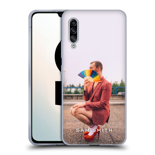 Sam Smith Art Rainbow Fan Soft Gel Case for Samsung Galaxy A90 5G (2019)