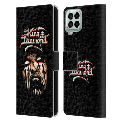 King Diamond Poster Puppet Master Face Leather Book Wallet Case Cover For Samsung Galaxy M33 (2022)
