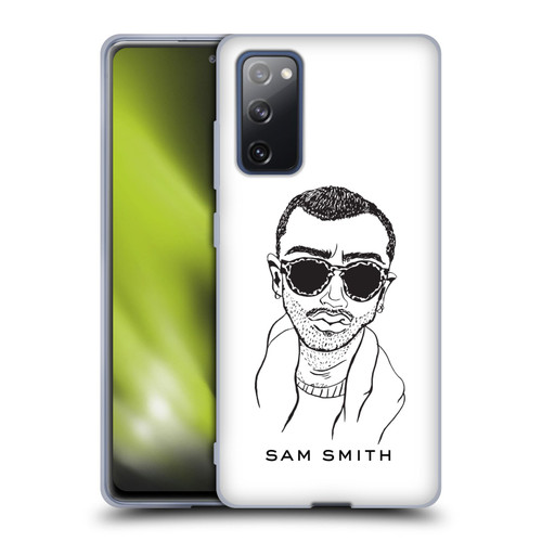Sam Smith Art Illustration Soft Gel Case for Samsung Galaxy S20 FE / 5G