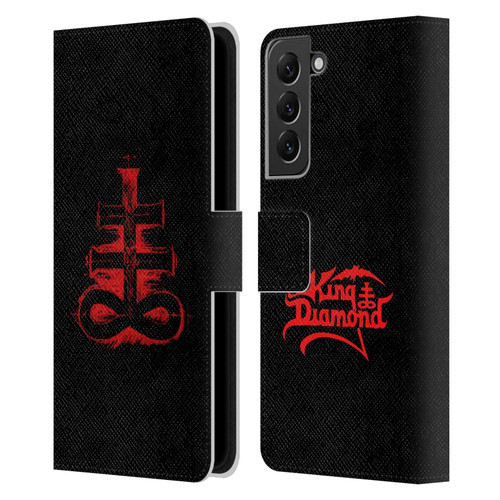 King Diamond Poster Fatal Portrait Leather Book Wallet Case Cover For Samsung Galaxy S22+ 5G