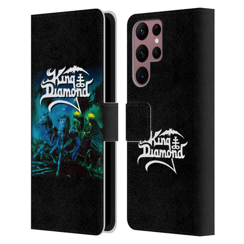 King Diamond Poster Abigail Album Leather Book Wallet Case Cover For Samsung Galaxy S22 Ultra 5G