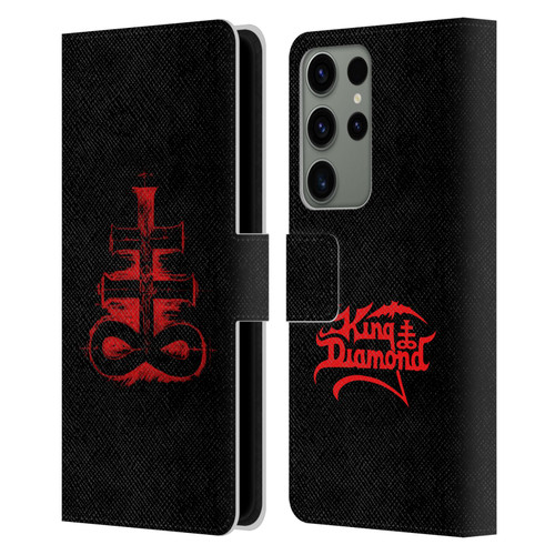 King Diamond Poster Fatal Portrait Leather Book Wallet Case Cover For Samsung Galaxy S23 Ultra 5G