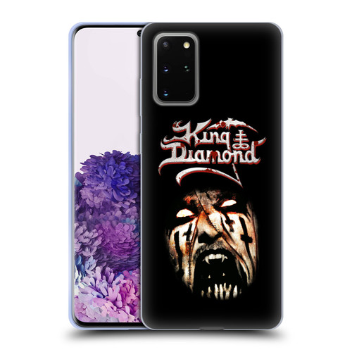 King Diamond Poster Puppet Master Face Soft Gel Case for Samsung Galaxy S20+ / S20+ 5G