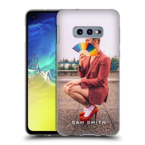 Sam Smith Art Rainbow Fan Soft Gel Case for Samsung Galaxy S10e
