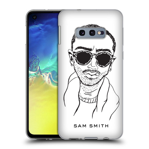 Sam Smith Art Illustration Soft Gel Case for Samsung Galaxy S10e
