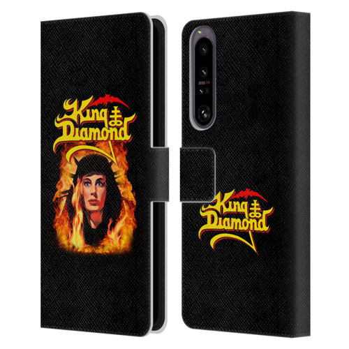 King Diamond Poster Fatal Portrait 2 Leather Book Wallet Case Cover For Sony Xperia 1 IV