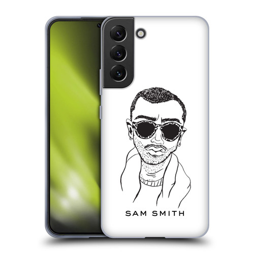 Sam Smith Art Illustration Soft Gel Case for Samsung Galaxy S22+ 5G