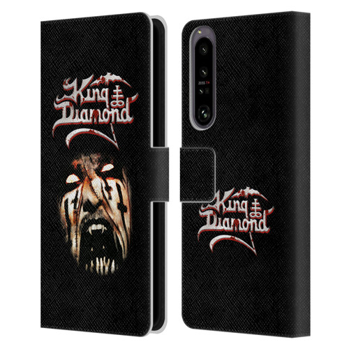 King Diamond Poster Puppet Master Face Leather Book Wallet Case Cover For Sony Xperia 1 IV