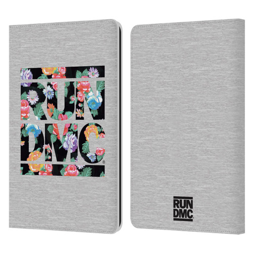 Run-D.M.C. Key Art Floral Leather Book Wallet Case Cover For Amazon Kindle Paperwhite 1 / 2 / 3