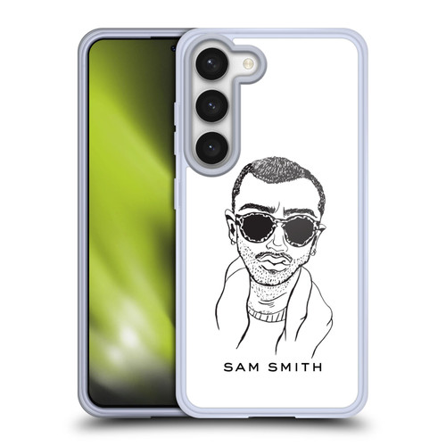 Sam Smith Art Illustration Soft Gel Case for Samsung Galaxy S23 5G