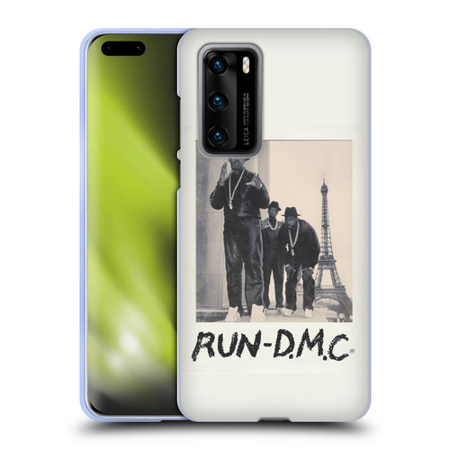 Run-D.M.C. Key Art Polaroid Soft Gel Case for Huawei P40 5G