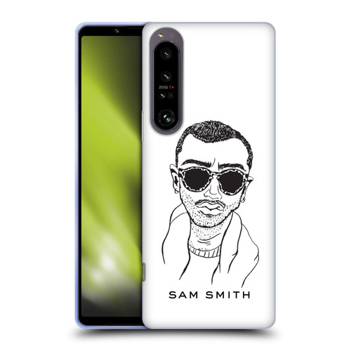 Sam Smith Art Illustration Soft Gel Case for Sony Xperia 1 IV