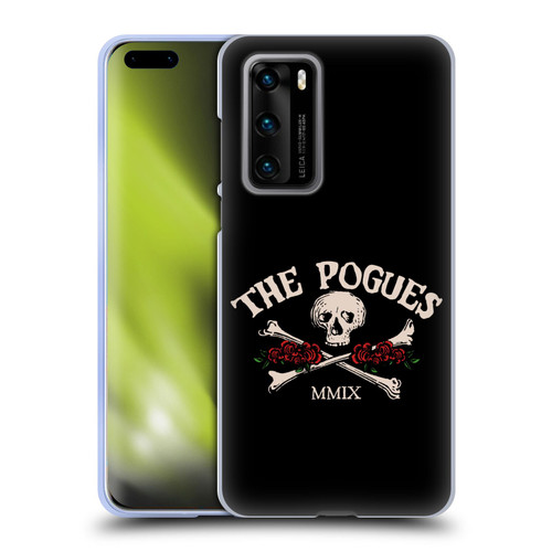 The Pogues Graphics Skull Soft Gel Case for Huawei P40 5G