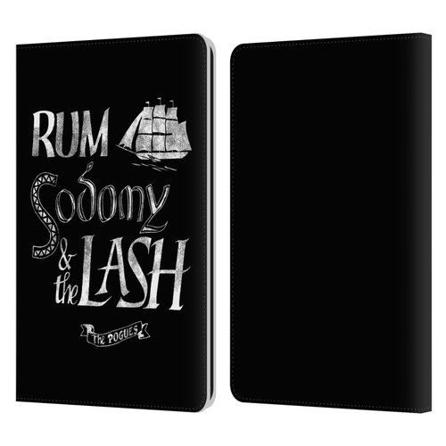 The Pogues Graphics Rum Sodony & The Lash Leather Book Wallet Case Cover For Amazon Kindle Paperwhite 1 / 2 / 3