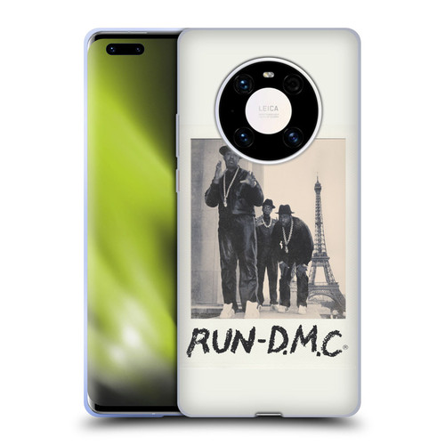 Run-D.M.C. Key Art Polaroid Soft Gel Case for Huawei Mate 40 Pro 5G