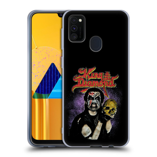 King Diamond Poster Conspiracy Tour 1989 Soft Gel Case for Samsung Galaxy M30s (2019)/M21 (2020)