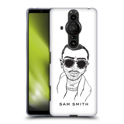 Sam Smith Art Illustration Soft Gel Case for Sony Xperia Pro-I