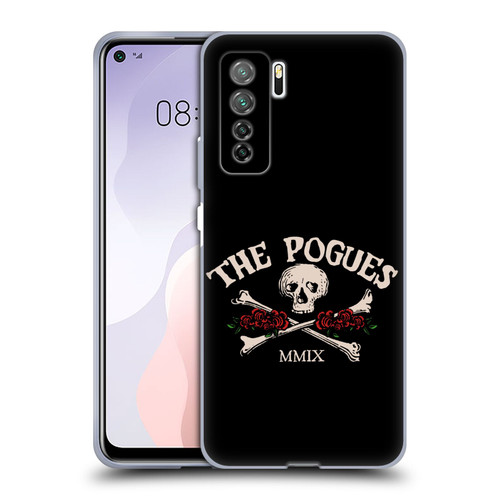 The Pogues Graphics Skull Soft Gel Case for Huawei Nova 7 SE/P40 Lite 5G