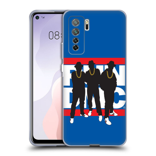 Run-D.M.C. Key Art Silhouette Soft Gel Case for Huawei Nova 7 SE/P40 Lite 5G